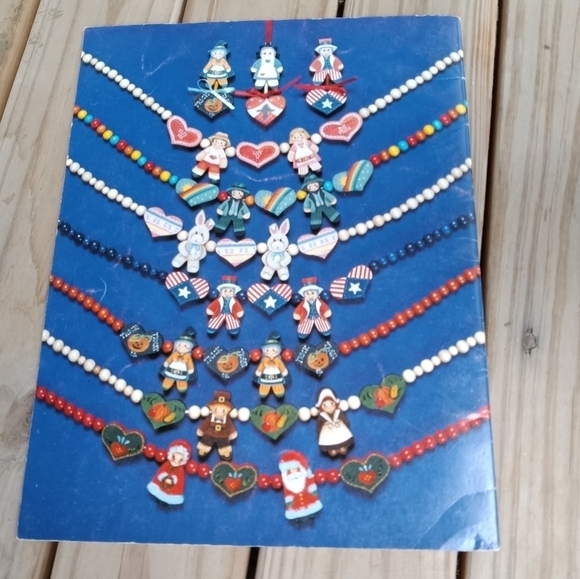 Kountry Beads Jewelry Making Primitive Folk Art Fourth of July 4th Pilgrims - Picture 2 of 5